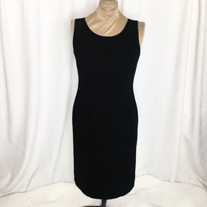 Jones studio black simple dress